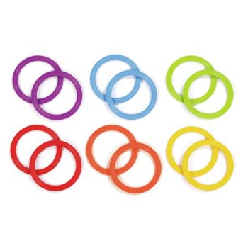 18 cm - 12 darabos csomag LAPOS KARIKA