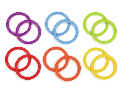 18 cm - 12 darabos csomag LAPOS KARIKA
