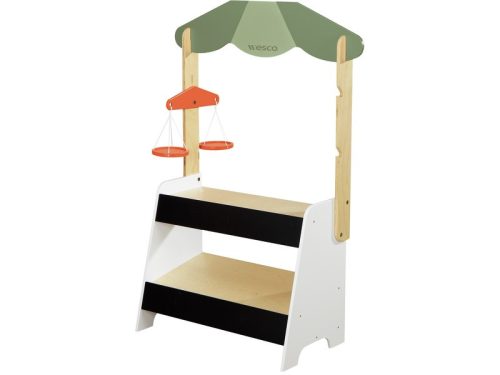 Séf-asszisztens piaci stand