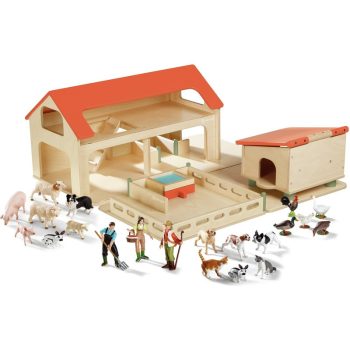 Maxi készlet nagy farm + 21 figura
