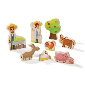 Farm fa figurák