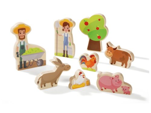 Farm fa figurák