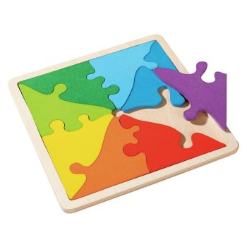 Négyzet geometriai kirakó