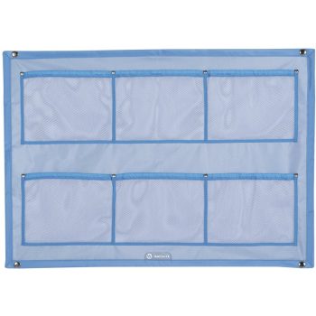 H egység esetén: 51 cm - 6 zseb Mesh tárolópanel