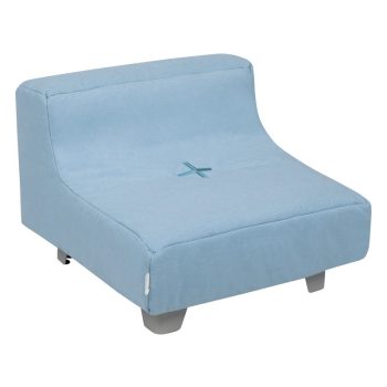 Cocoon Comfort fém lábakkal alacsony szék