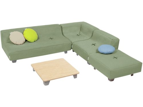 Cocoon Comfort fém lábakkal nyugalomsarok-készlet