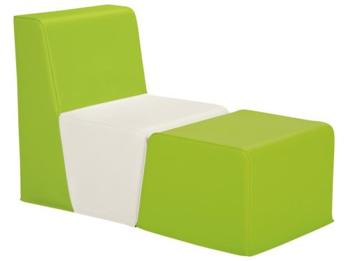 Organikus alap magasság: 17 cm kényelmes alacsony szék