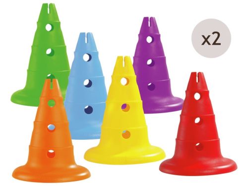 Maxi készlet perforált kúpok magasság: 32 cm