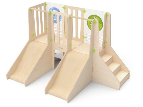 A dupla csúszda Climbkid