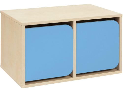 2 rekeszes H: 42 cm Vesti'Bulle TÁROLÓEGYSÉG AJTÓKKAL