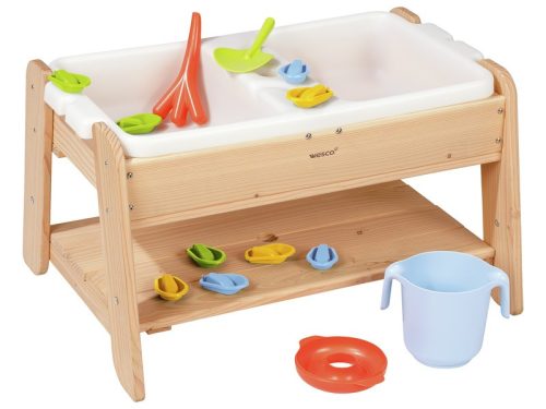 Kiegészítőkkel S1-2 elemek homokozó- és vizes asztal