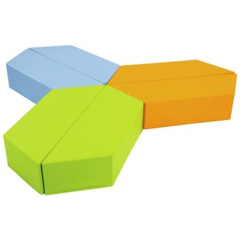 A relaxációs központ TRAPEZIUM POUFFES KIT 