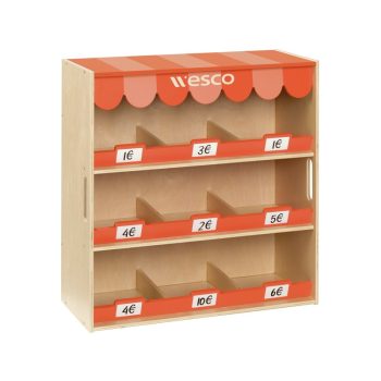 Piaci stand-játékosláda