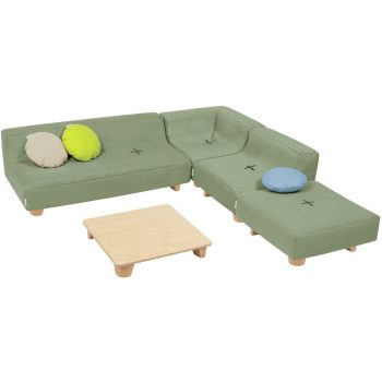 Cocoon Comfort műanyag lábbal nyugalomsarok-készlet