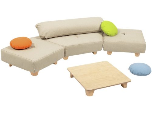 Cocoon Comfort műanyag lábbal pihenősarok-készlet