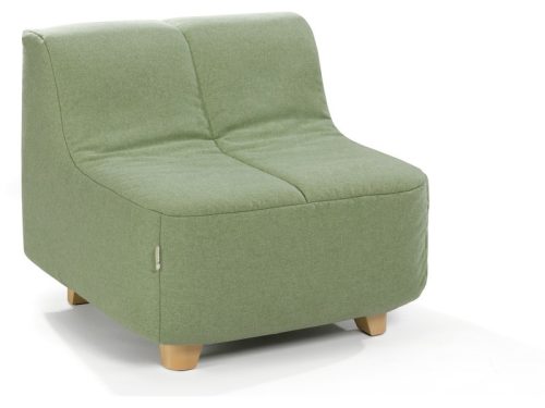 Cocoon Comfort felnőtteknek műanyag lábbal alacsony szék