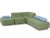 Cocoon Comfort Adult műanyag lábbal saroki chaise longue
