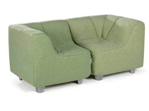 Cocoon Comfort felnőtt fém lábbal 2 üléses kanapé
