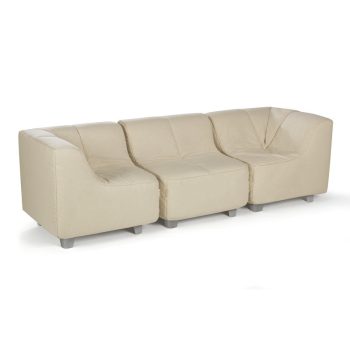 Cocoon Comfort felnőtt fém lábbal 3 üléses kanapé