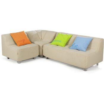 Cocoon Comfort felnőtt fém lábbal komfort sarok