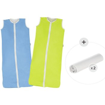 Nagy nyári hálózsákok + gumis jersey lepedők
