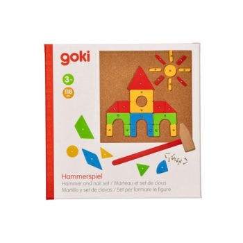 Goki - Kalapácsjáték 118 db-os ház