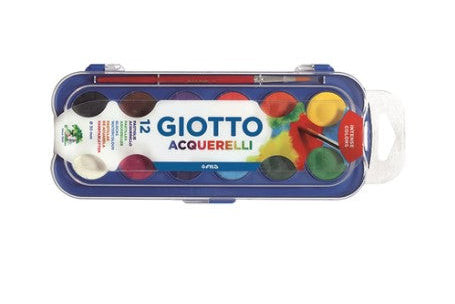 Giotto Acquerelli Ø30mm 12 szín